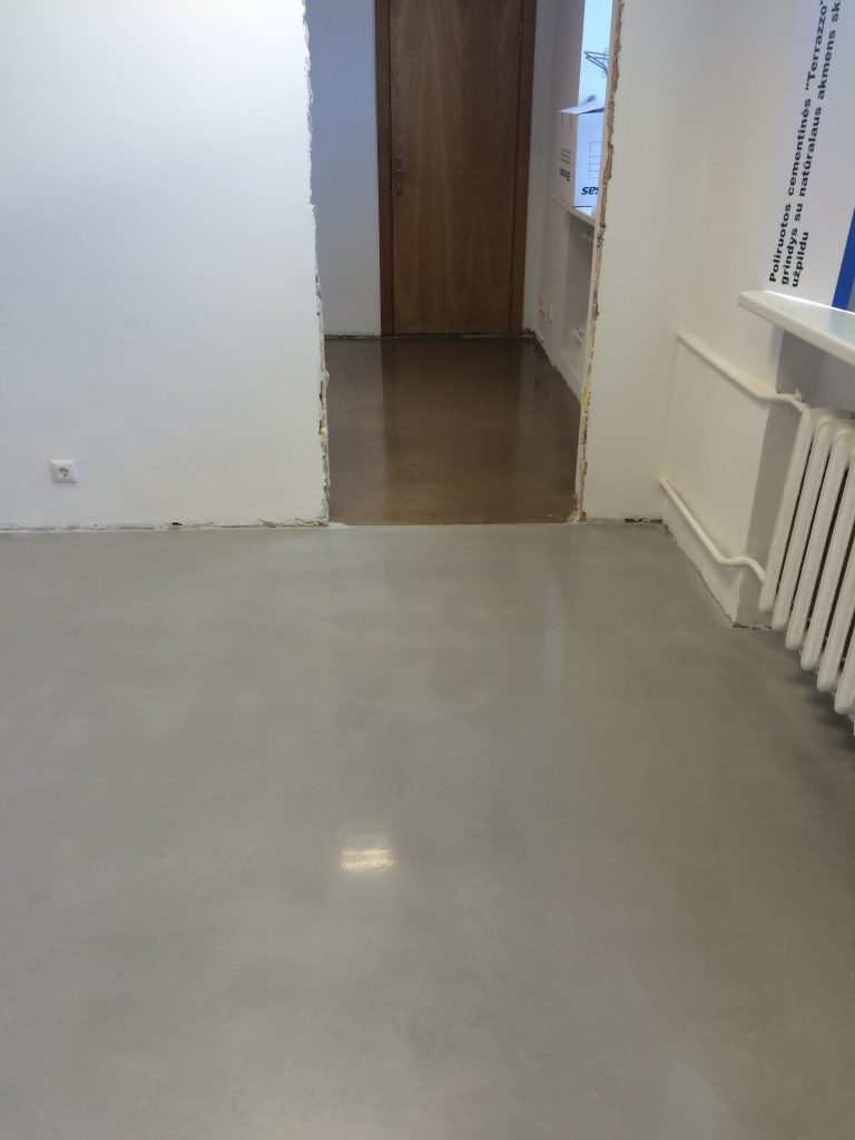 Plytelių nuėmimas ir šlifavimas – atliktas darbas
