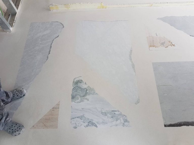 Granito ir marmuro šlifavimas / restauracija – atliktas darbas