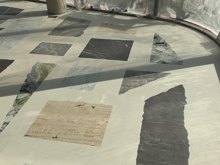 Granito ir marmuro šlifavimas / restauracija – atliktas darbas