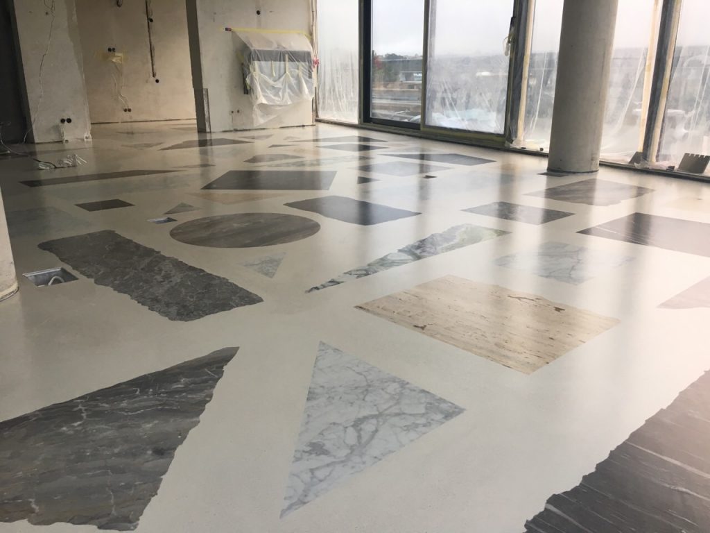 Terrazzo grindų šlifavimas